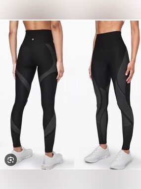 Lululemon Mapped Out High Rise Tight Leggings Yoga Pants 28” Size 4